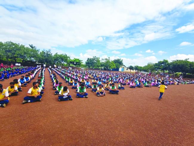 ಹೋರ್ತಿ ಮಲ್ಲಿಕಾರ್ಜುನ ಶಾಲೆಯಲ್ಲಿ ಕನ್ನಡ ಕಲರವ  