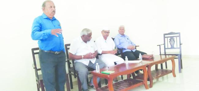 ನಿವೃತ್ತ ಸರಕಾರಿ ನೌಕರರ ಫೆಡರೇಶನ್ ಜಿಲ್ಲಾ ಸಮಿತಿ ಸಭೆ  