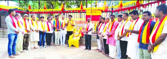 ಕನ್ನಡ ಪ್ರೀತಿಸಿ, ಗೌರವಿಸಿ, ಆರಾಧಿಸಿ - ಶರಣಬಸಪ 