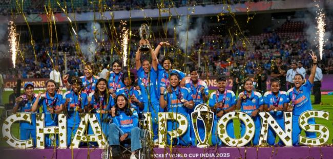  ಮಹಿಳಾ ಕ್ರಿಕೆಟ್ ವಿಶ್ವಕಪ್ 2025 ಗೆಲುವಿನ ಬಳಿಕ ತಂಡ ಇಂಡಿಯಾಗೆ 51 ಕೋಟಿಯ ಬಹುಮಾನ ಘೋಷಣೆ