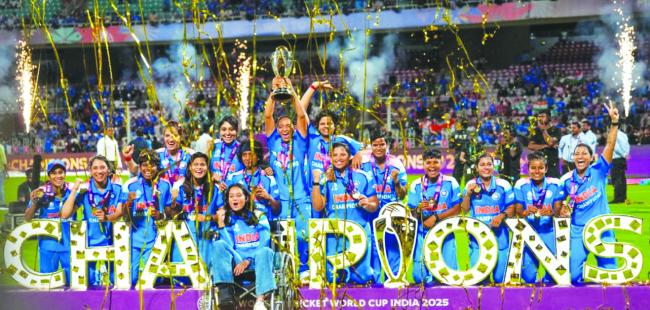  ಮಹಿಳಾ ಕ್ರಿಕೆಟ್ ವಿಶ್ವಕಪ್ 2025 ಗೆಲುವಿನ ಬಳಿಕ ತಂಡ ಇಂಡಿಯಾಗೆ 51 ಕೋಟಿಯ ಬಹುಮಾನ ಘೋಷಣೆ