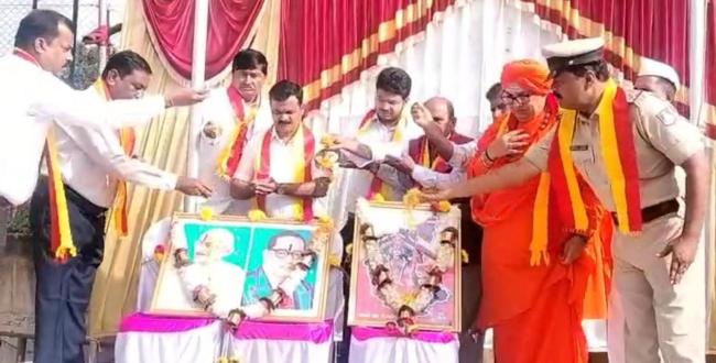 ಹುಕ್ಕೇರಿಯಲ್ಲಿ ಕನ್ನಡ ರಾಜ್ಯೋತ್ಸವದ ನಾಡಗೀತೆ ಮರೆತರು  