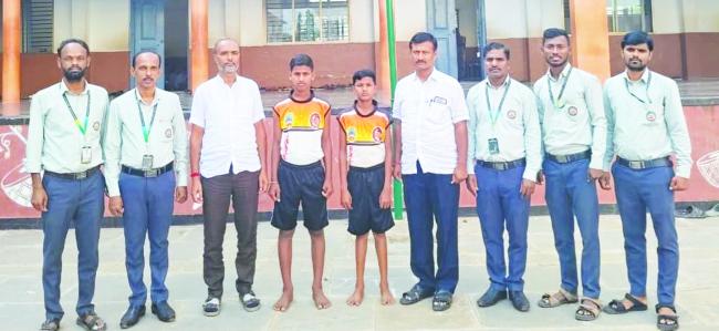 ರಾಜ್ಯ ಮಟ್ಟದ ಖೋ- ಖೋ ಕ್ರೀಡಾಕೂಟಕ್ಕೆ ಆಯ್ಕೆ  