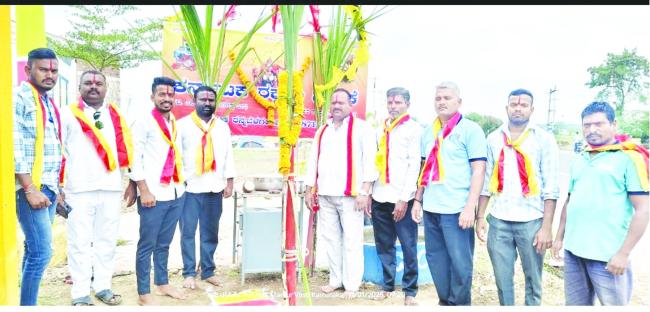 ಕರ್ನಾಟಕ ರಕ್ಷಣಾ ವೇದಿಕೆಯಿಂದ ಕನ್ನಡ ರಾಜ್ಯೋತ್ಸವ  