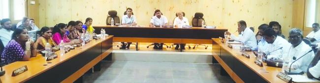 ಸಂತೆ ಮೈದಾನದಲ್ಲಿ ತರಕಾರಿ ಸಂಸ್ಕರಣಾ ಘಟಕ ಶೀಘ್ರ ಸ್ಥಾಪನೆ: ವಿನಯಕುಮಾರ  