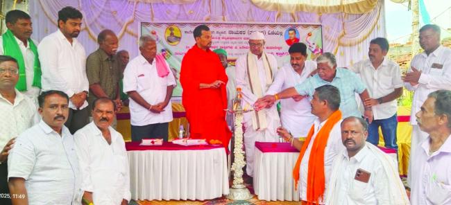 ದೇವಸ್ಥಾನಗಳು ಆಚಾರ ಕೇಂದ್ರಗಳಾಗಿ ರೂಪುಗೊಳ್ಳಲಿ: ಚೆನ್ನಮಲ್ಲಿಕಾರ್ಜುನ ಸ್ವಾಮೀಜಿ