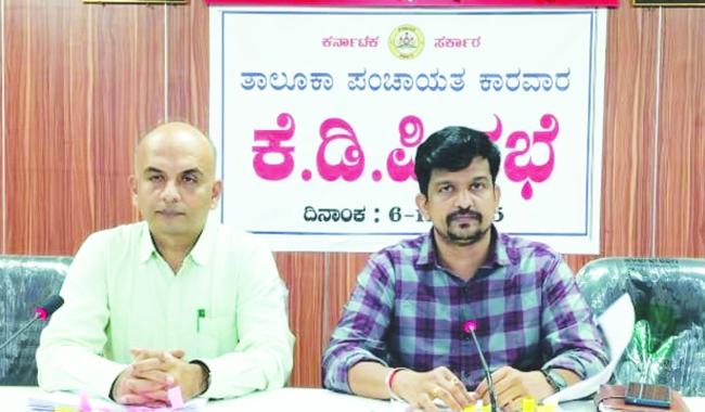 ನಿಗಧಿತ ಅವಧಿಯಲ್ಲಿ ಕಾಮಗಾರಿ ಮುಗಿಸಿ:ಸೋಮ ಶೇಖರ್ ಮೇಸ್ತಾ 