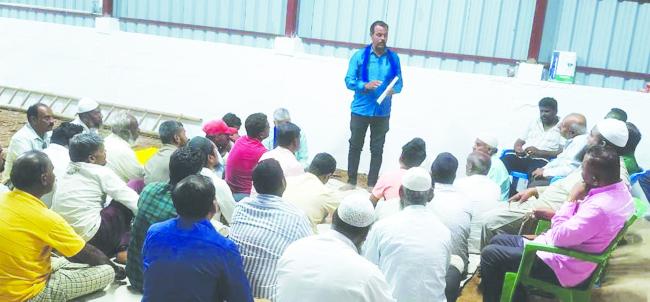 ಭೂ ಮಾಲಿಕನ ದಬ್ಬಾಳಿಕೆ ಖಂಡಿಸಿ 11 ರಂದು ಜಿಲ್ಲಾಧಿಕಾರಿಗಳ ಕಚೇರಿ ಮುಂದೆ ಪ್ರತಿಭಟನೆ-ಇಮ್ತಿಯಾಜ ಮಾನ್ವಿ 