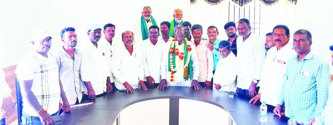 ಭೋವಿ ಸಮಾಜದ ಸಮಿತಿಗೆ ಜಿಲ್ಲಾಧ್ಯಕ್ಷರಾಗಿ ಹನುಮಂತಪ್ಪ ಅರೆಗೊಪ್ಪ 