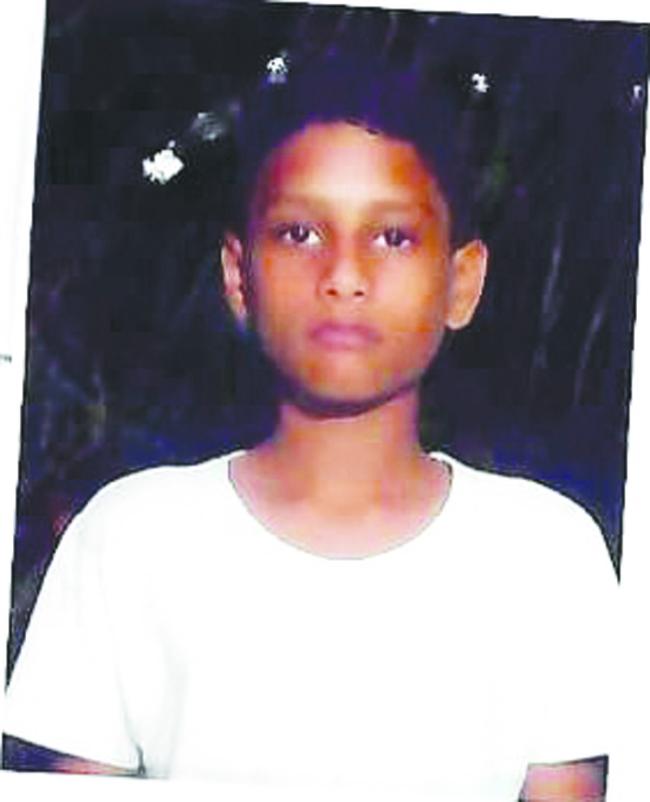 ಬಾಲಕ ಕಾಣೆ 