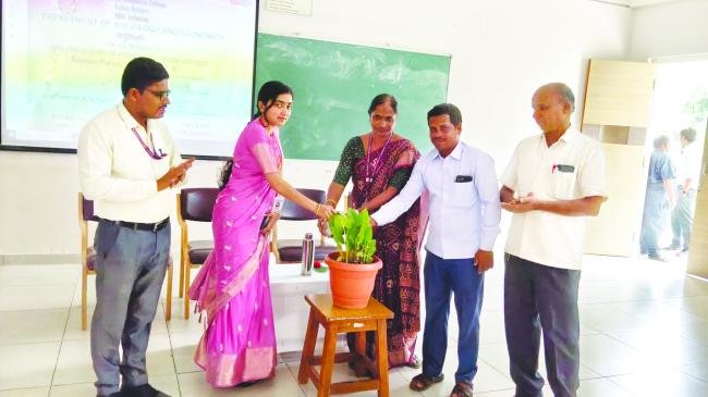 ಸಂಖ್ಯಾಶಾಸ್ತ್ರದ ಜ್ಞಾನ ಪ್ರತಿಯೊಬ್ಬರಿಗೂ ಅತ್ಯಗತ್ಯ: ಪ್ರೊ. ಹರ್ಷಿತ ವೈ. ಆರ್ 