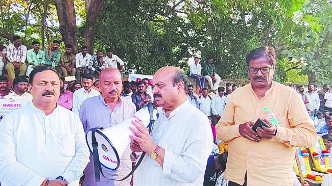 ನೇಮಕಾತಿಯಲ್ಲಿ ನಡೆದಿರುವ ಅನ್ಯಾಯ ಖಂಡಿಸಿ ಧರಣಿ 