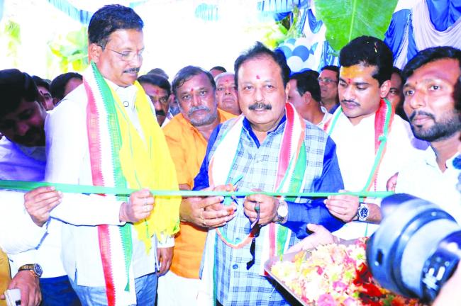 ಬಳ್ಳಾರಿ: ಕೃಷಿಕ ಸಮಾಜದ ನೂತನ ಕಟ್ಟಡ ಉದ್ಘಾಟನೆ ನೆರವೇರಿಸಿ ಸಚಿವ ಎನ್‌.ಚಲುವರಾಯ ಸ್ವಾಮಿ ಅಭಿಮತ 