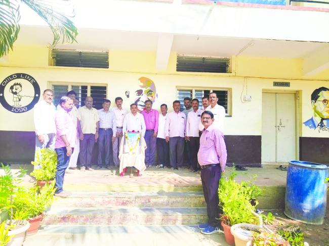 ಎಸ್‌.ಎಸ್‌.ವಿದ್ಯಾಸಂಸ್ಥೆ: ಕನಕದಾಸರ ಜಯಂತಿ ಆಚರಣೆ  