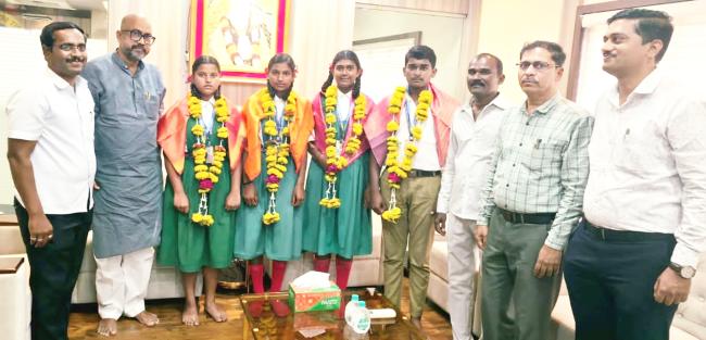 ಸಿ.ಎಸ್‌.ಎಸ್ ಪ್ರೌಢಶಾಲೆಯ ವಿದ್ಯಾರ್ಥಿಗಳ ಕ್ರೀಡಾ ಕಣಜದಲ್ಲಿ ಚಿನ್ನದ ಚುಕ್ಕಾಣಿ