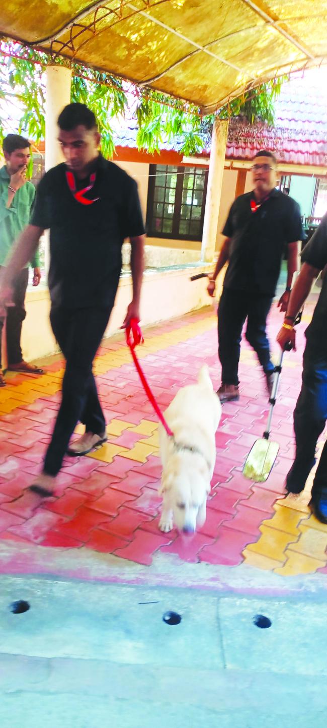 ಕೆಂಪು ಕೋಟೆ ಬಳಿ ಸ್ಪೋಟ ಹಿನ್ನೆಲೆ ಸ್ಕ್ವಾಡದಳದ ಪರೀಶೀಲನೆ