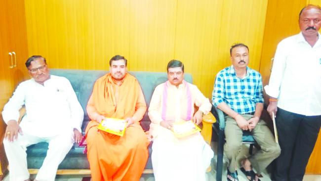 ನಾಳೆಯಿಂದ ಮರುಳಸಿದ್ದೇಶ್ವರ ಜಾತ್ರೆಗೆ ಅದ್ದೂರಿ ಚಾಲನೆ: ಅಭಿನವ ರಾಚೋಟೇಶ್ವರಶ್ರೀ 