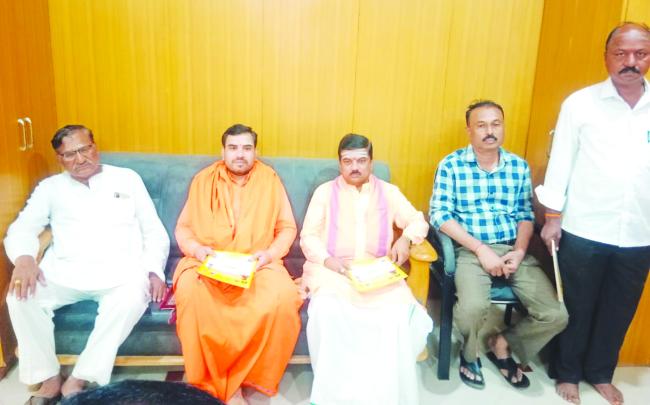 14ರಿಂದ 18ವರಿಗೆ ಶ್ರೀ ಮರುಳಸಿದ್ದೇಶ್ವರ ಜಾತ್ರೆ  