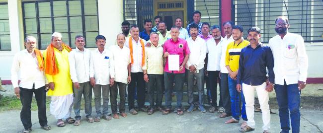 ಆದಿ ಬಣಜೀಗ ಸಮಾಜದಿಂದ ಕಂದಾಯ ಭೂಮಿ ಕಬಳಿಸುವ ಕ್ರಮಕ್ಕೆ ಸ್ಥಳೀಯರ ವಿರೋಧ 