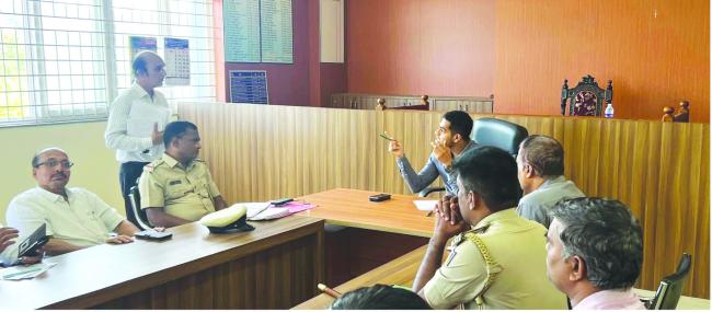  ಕುಮಟಾದಲ್ಲಿ ರಸ್ತೆ ಸುರಕ್ಷತಾ ನಿಯಮಗಳು ಕಟ್ಟ್ಟುನಿಟ್ಟಾಗಿ ಜಾರಿ : ಉಪ ವಿಭಾಗಾಧಿಕಾರಿ. 