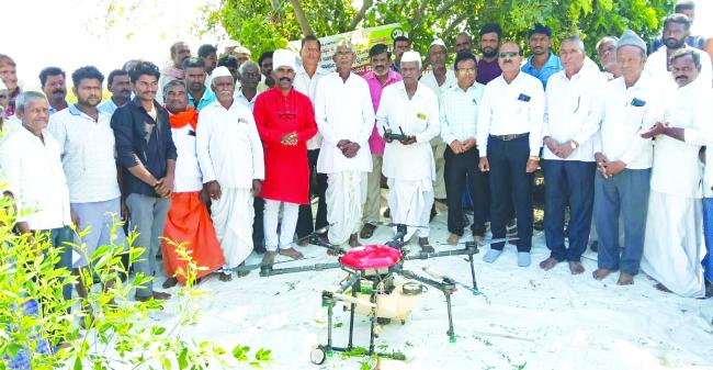 ಶಾಶ್ವತ ಡ್ರೋನ್ ಸೇವೆ ರೈತರಿಗೆ ವರದಾನ: ಸುರೇಶ ಭಾವಿಕಟ್ಟಿ 