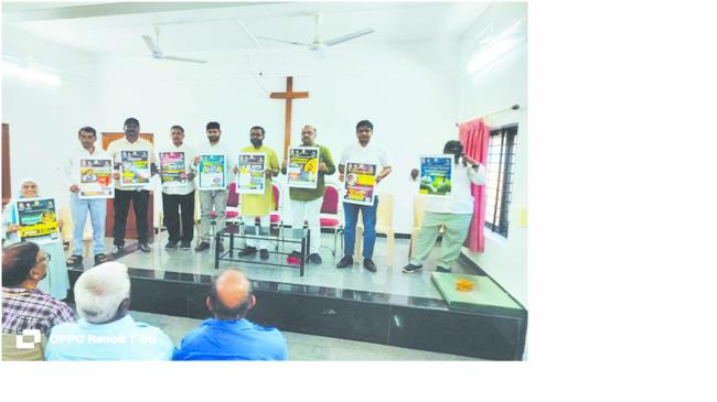 ಕರ್ನಾಟಕ ಕ್ರಿಶ್ಚಿಯನ್ ಸಮುದಾಯದ ಅಭಿವೃದ್ಧಿ ನಿಗಮದ ವಿವಿಧ ಯೋಜನೆಗಳ ಪೋಸ್ಟರ್ ಬಿಡುಗಡೆ  