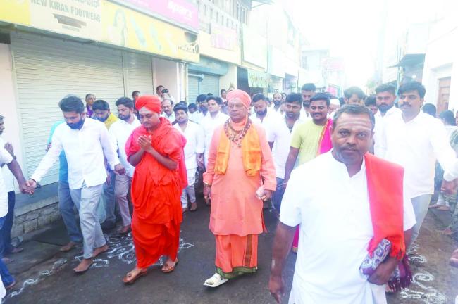 ಸದ್ಭಾವನಾ ಯಾತ್ರೆಯಲ್ಲೂ ಭಾವೈಕ್ಯತೆ ಮೆರೆದ ಭಾವಜೀವಿಗಳು  