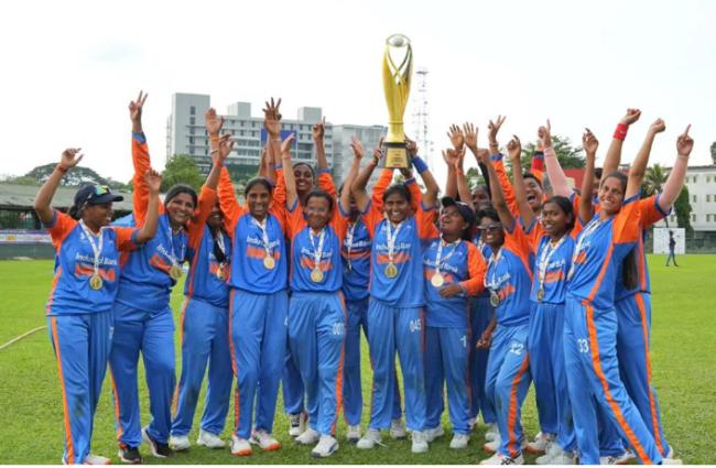 ದೃಢಸಂಕಲ್ಪದ ಕಮಲ: ಭಾರತದ ಕಣ್ಣು ಕಾಣದ ಮಹಿಳಾ ತಂಡದ T20 ವಿಶ್ವಕಪ್ ಜಯಕ್ಕೆ ಪ್ರಧಾನಿ ಮೋದಿ ಮೆಚ್ಚುಗೆ