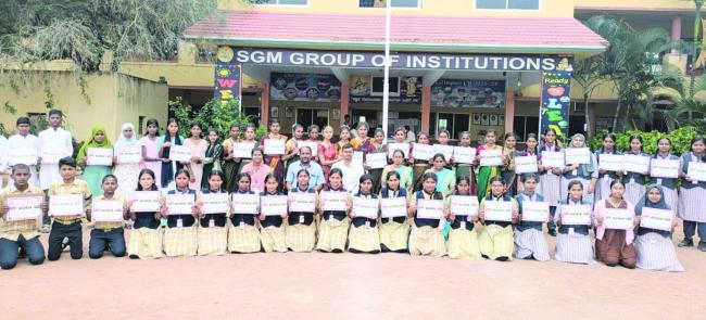 ಪ್ರತಿಭಾ ಕಾರಂಜಿಯಲ್ಲಿ ತಾಲ್ಲೂಕ ಮಟ್ಟಕ್ಕೆ ಆಯ್ಕೆ 