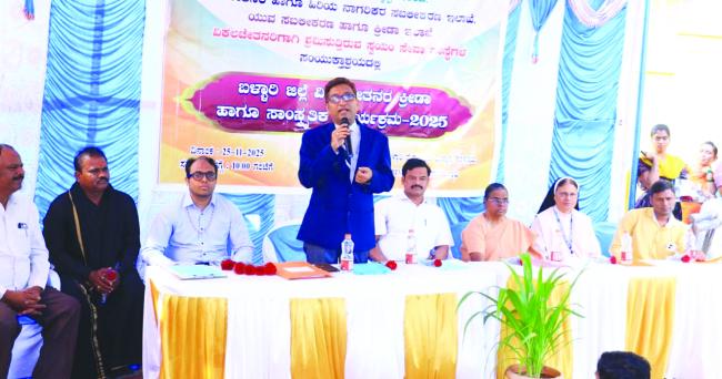 ವಿಶೇಷ ಚೇತನರಿಗೆ ಪ್ರೋತ್ಸಾಹ ನೀಡಬೇಕು: ನ್ಯಾ.ರಾಜೇಶ್ ಎನ್‌.ಹೊಸಮನೆ 