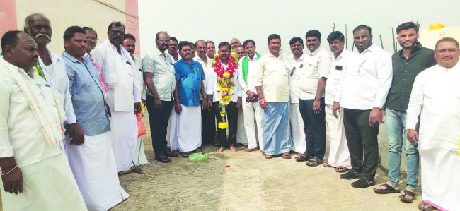 ಪ್ರಾ.ಕೃಷಿ ಪತ್ತಿನ ಸಹಕಾರ ಸಂಘದ ನೂತನ ಅಧ್ಯಕ್ಷರಾಗಿ ಪಿ.ಎಸ್ ಲಿಂಗಪ್ಪ