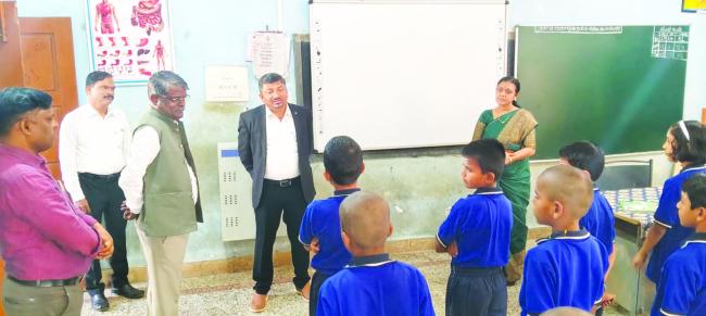 ವಿವಿಧ ಇಲಾಖೆಗಳಿಗೆ ಭೇಟಿ ನೀಡಿದ ಶೇಖರಗೌಡ ರಾಮತ್ನಾಳ 