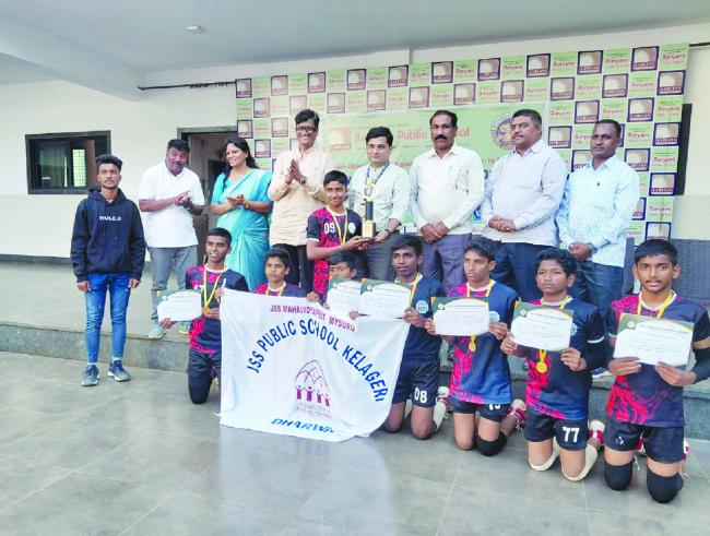 ಕಬ್ಬಡ್ಡಿ ಪಂದ್ಯಾವಳಿಯಲ್ಲಿ ಜೆಎಸ್‌ಎಸ್ ಶಾಲೆಯ  ವಿದ್ಯಾರ್ಥಿಗಳ ಸಾಧನೆ 