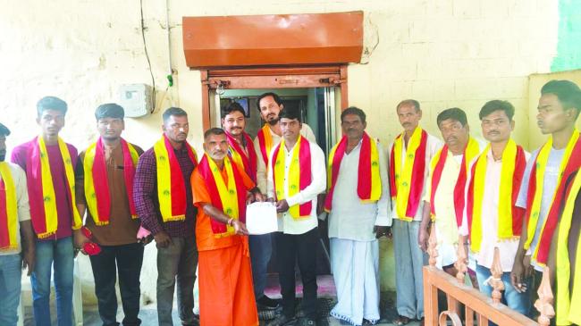 ಮುಸ್ತಾಫಾ ಕರ್ನಾಟಕ ರಕ್ಷಣಾ ವೇದಿಕೆಯ 20ನೇ ವಾರ್ಡ್‌ನ ಅಧ್ಯಕ್ಷರನ್ನಾಗಿ ನೇಮಕ 