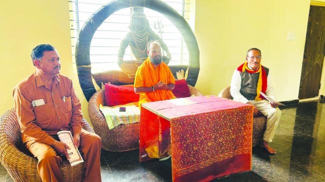 ಇಂದು ಮುದೇನೂರು ಸಂಸ್ಥಾನ ಹಿರೇಮಠದಲ್ಲಿ  ಧರ್ಮ ಜಾಗೃತಿ ಸಮಾವೇಶ. ಪಂಚಪೀಠಾಧೀಶ್ವರರ ಆಗಮನ  