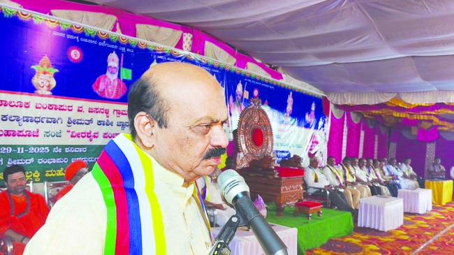 ನಮ್ಮ ಮಕ್ಕಳಿಗೆ ಅವಕಾಶ ಕೊಟ್ಟರೆ ಜಗತ್ತನ್ನೇ ಆಳುತ್ತಾರೆ : ಬಸವರಾಜ ಬೊಮ್ಮಾಯಿ