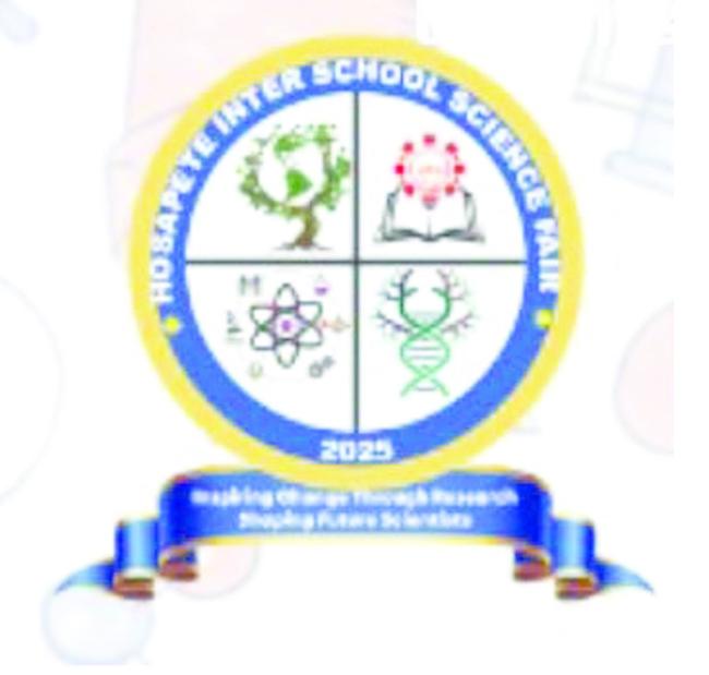 ಇಂದು ಅಂತರ ಶಾಲಾ ವಿಜ್ಞಾನ ಮೇಳ : ಕಾರ್ಯಕ್ರಮ  