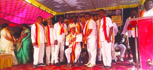 ಕರವೇ ಆಧ್ಯಕ್ಷರಾಗಿ ಜಗದೀಶ ದೈವಜ್ಞ ರವರು ನೇಮಕ 