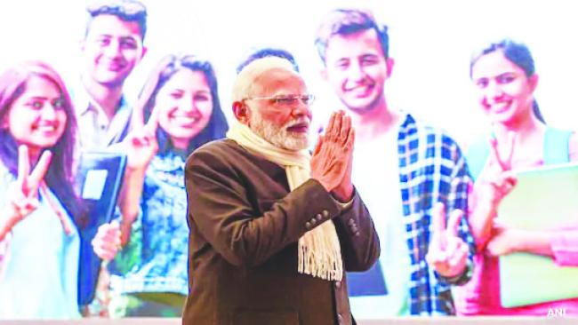 ‘ಯುವಕರ ಸಮರಾ​‍್ಣ ಭಾವವೇ ವಿಕಸಿತ ಭಾರತದ ಬಹುದೊಡ್ಡ ಶಕ್ತಿ’  