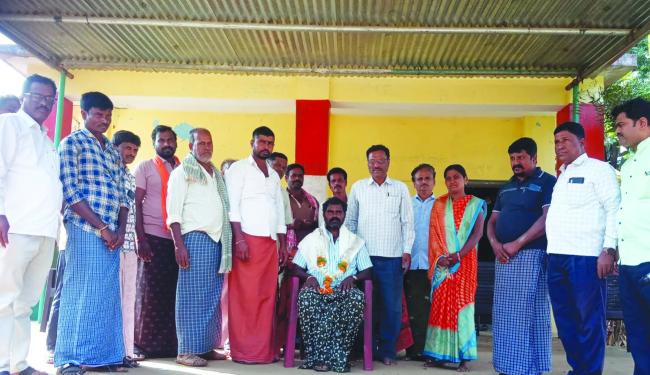 ಎಸ್‌ಡಿಎಂಸಿ ಅಧ್ಯಕ್ಷರಾಗಿ ಸಿದ್ದಯ್ಯ ಆಯ್ಕೆ 