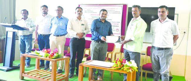 ಪಶು ಸಂಗೋಪನೆ ಉದ್ಯಮಶೀಲತೆ ತರಬೇತಿ ಸಮಾರೋಪ ಸಮಾರಂಭ 