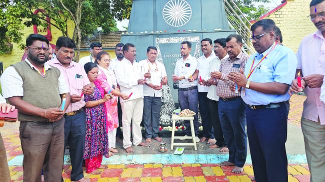 ಶಾಂತಿ ಮತ್ತು ಸಮಾನತೆಯೇ ಅಂಬೇಡ್ಕರ್ ರವರ ಧ್ಯೇಯವಾಗಿತ್ತು: ಉದಯ 
