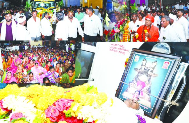 ಬಂಡಿಗಣಿ ನೀಲಮಾಣಿಕ ಮಠದ ಅನ್ನದಾನೇಶ್ವರ ಶ್ರೀಗಳು ಪಂಚಭೂತಗಳಲ್ಲಿ ಲೀನ 