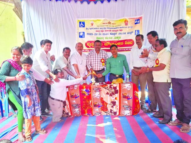 ವಿಕಲಚೇತನ ಮಕ್ಕಳ ಸೇವೆ ದೇವರ ಸೇವೆಗೆ ಸಮ: ಹನುಮಂತಪ್ಪ 