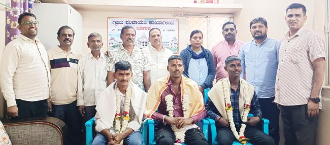 ಅಗ್ನಿವೀರ ಸೇನೆಗೆ ಆಯ್ಕೆಯಾದ ಯುವಕರಿಗೆ ಸನ್ಮಾನ