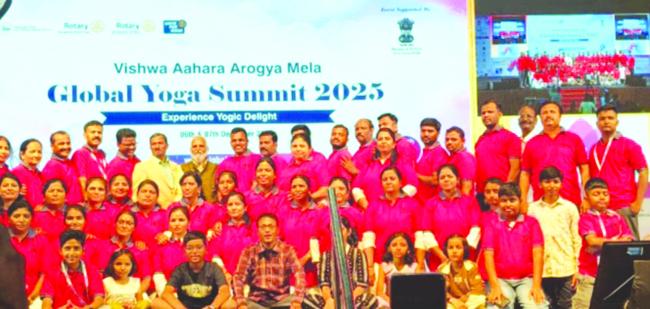 ಕೋಡಿಹಳ್ಳಿ ಕೊಟ್ರೇಶ  ’ವಿಶ್ವ ಯೋಗಿ’ ಪ್ರಶಸ್ತಿ 