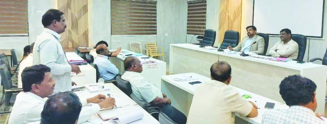 ಎಸ್‌.ಎಸ್‌.ಎಲ್‌.ಸಿ ಫಲಿತಾಂಶ ಸುಧಾರಣೆಗೆ  ಶ್ರಮ ವಹಿಸಿ: ಅಧಿಕಾರಿಗಳಿಗೆ ಜಿಪಂ ಸಿಇಒ ರಿಷಿ ಆನಂದ ಸೂಚನೆ