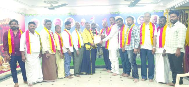 ಕರ್ನಾಟಕ ರಕ್ಷಣಾ ವೇದಿಕೆಯ ಪದಾಧಿಕಾರಿಗಳ ಆಯ್ಕೆ 