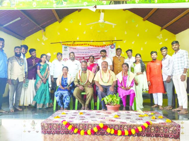  ಎನ್‌. ಎಸ್‌. ಎಸ್‌. ಸ್ವಯಂ ಸೇವಕರಿಗೆ ಅವರ ಗುರುಗಳು ಉತ್ತಮ ಸಂಸ್ಕಾರ ನೀಡಿದ್ದಾರೆ 