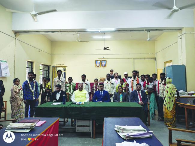 ಯಶಸ್ವಿಯಾಗಿ ಜರುಗಿದ ರಾಷ್ಟ್ರೀಯ ಲೋಕ ಅದಾಲತ್  ಜನತಾ ನ್ಯಾಯಾಲಯದ ಸದುಪಯೋಗ: ನ್ಯಾಯಾಧೀಶ ಹರೀಶ ಎ ಕರೆ 